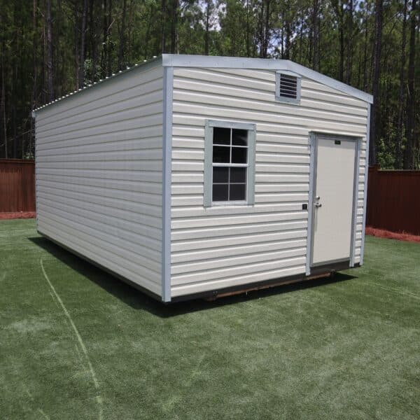 OutdoorOptions Eatonton Georgia 31024 12x20 CreamSage LumberJack 6 scaled Storage For Your Life Outdoor Options Sheds