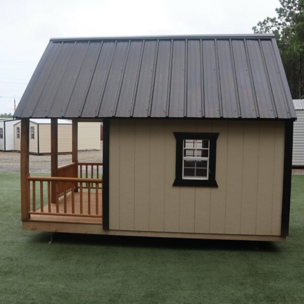 OutdoorOptions Eatonton Georgia 31024 8x12 TanBlack 11 scaled Storage For Your Life Outdoor Options Sheds