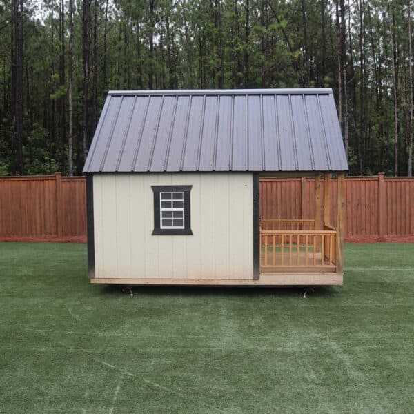 OutdoorOptions Eatonton Georgia 31024 8x12 TanBlack 7 scaled Storage For Your Life Outdoor Options Sheds