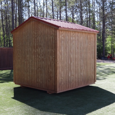 OutdoorOptions Eatonton Georgia 8x8WoodenShed 7 Storage For Your Life Outdoor Options Sheds