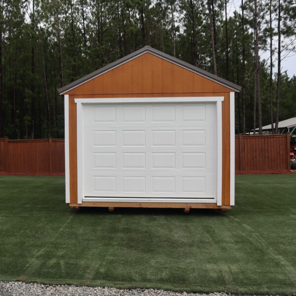 OutdoorOptions Eatonton Georgia 31024 12x20 WoodWhite Garage 6 scaled Storage For Your Life Outdoor Options Sheds
