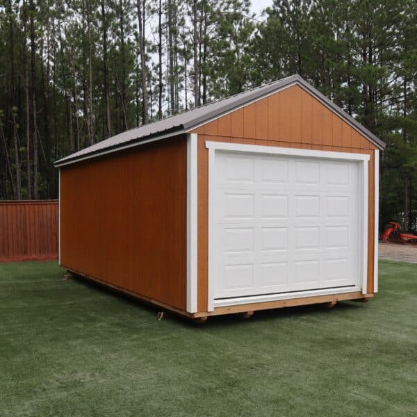 OutdoorOptions Eatonton Georgia 31024 12x20 WoodWhite Garage 7 scaled Storage For Your Life Outdoor Options Sheds