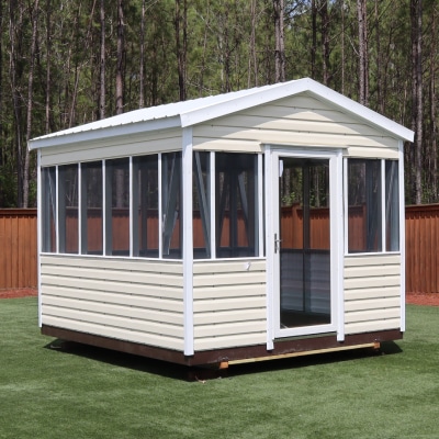 OutdoorOptions Eatonton 10x12Screen 3 Storage For Your Life Outdoor Options Sheds