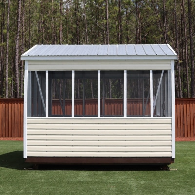 OutdoorOptions Eatonton 10x12Screen 4 Storage For Your Life Outdoor Options Sheds