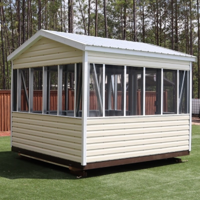 OutdoorOptions Eatonton 10x12Screen 5 Storage For Your Life Outdoor Options Sheds