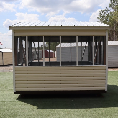 OutdoorOptions Eatonton 10x12Screen 8 Storage For Your Life Outdoor Options Sheds