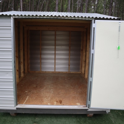 OutdoorOptions Eatonton StanSixGrey 2 Storage For Your Life Outdoor Options Sheds