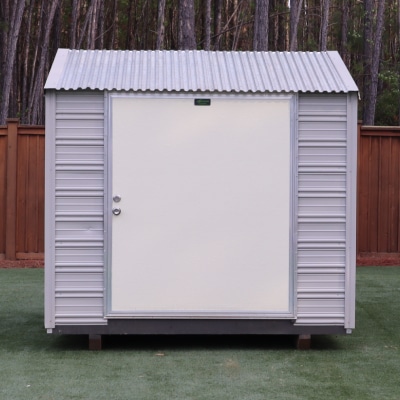 OutdoorOptions Eatonton StanSixGrey 4 Storage For Your Life Outdoor Options Sheds