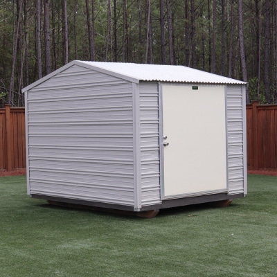 OutdoorOptions Eatonton StanSixGrey 5 Storage For Your Life Outdoor Options Sheds