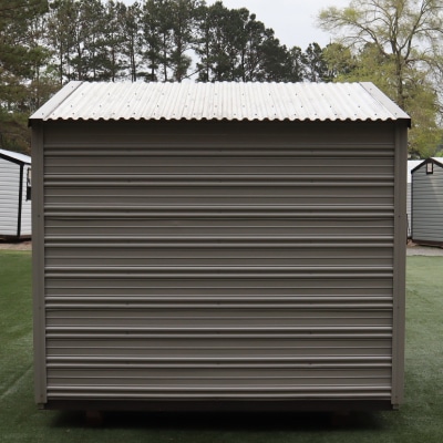 OutdoorOptions Eatonton StanSixGrey 8 Storage For Your Life Outdoor Options Sheds