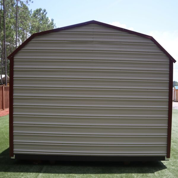 OutdoorOptions Eatonton Georgia 31024 12x16 AshGreyRed BarnSeven 8 scaled Storage For Your Life Outdoor Options Sheds