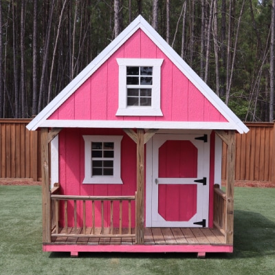 OutdoorOptions Eatonton Georgia 8x12 playhouse 1 Storage For Your Life Outdoor Options Sheds