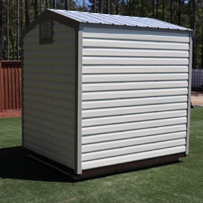 OutdoorOptions Eatonton 8x10Cream 8 Storage For Your Life Outdoor Options Sheds