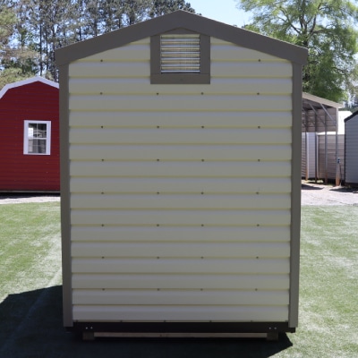OutdoorOptions Eatonton 8x10Cream 9 Storage For Your Life Outdoor Options Sheds