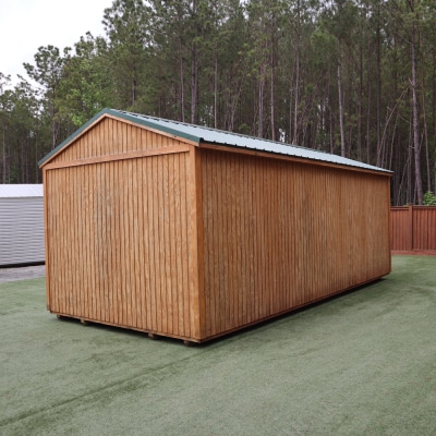 OutdoorOptions Eatonton GA 12x24Garage Wood 4 Storage For Your Life Outdoor Options Sheds