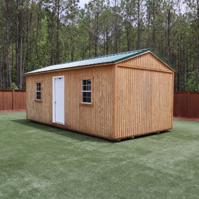 OutdoorOptions Eatonton GA 12x24Garage Wood 5 Storage For Your Life Outdoor Options Sheds