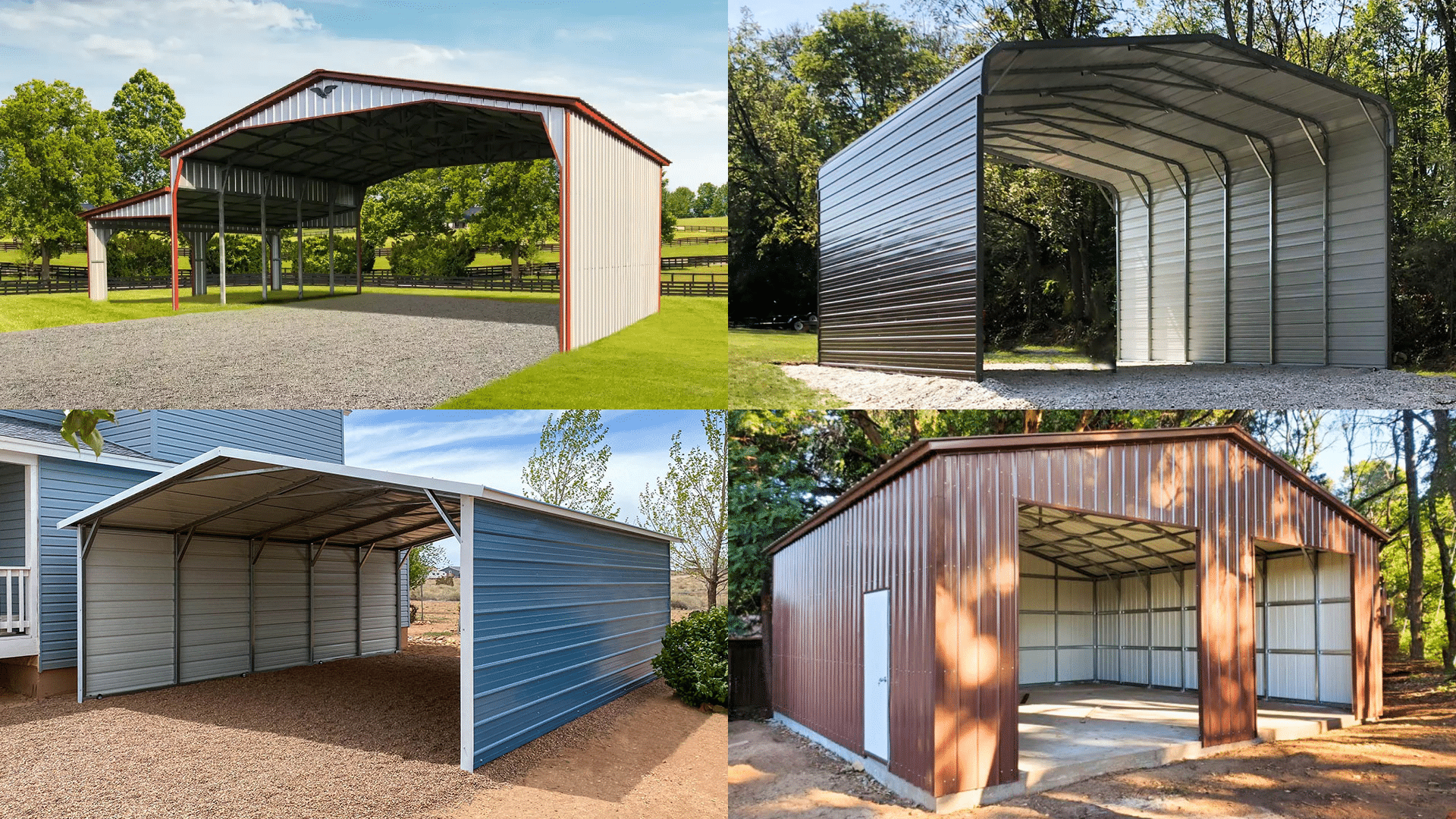 steel carport, pictures, outdoor, backyard, car storage, durable, long-lasting, weather-resistant, modern design, construction, driveway, vehicle protection, spacious, versatile, commercial, residential