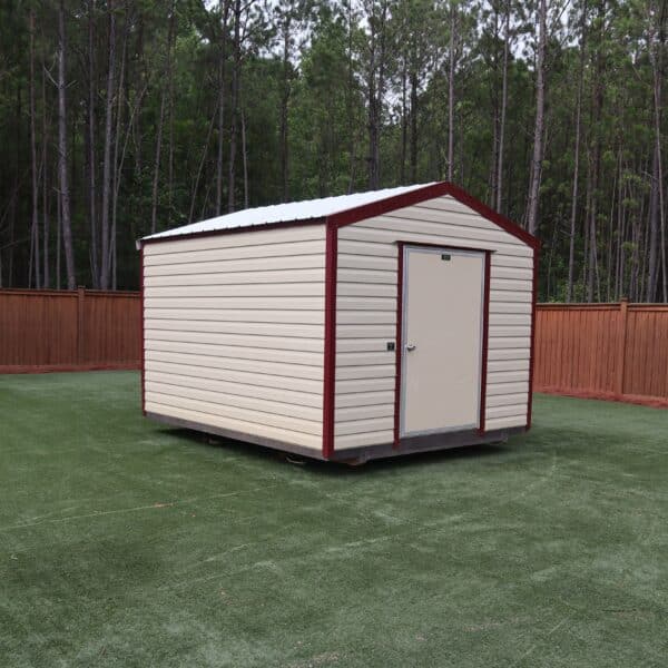OutdoorOptions Eatonton Georgia 31024 Beige Red 2 scaled Storage For Your Life Outdoor Options Sheds