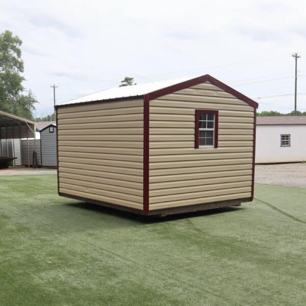 OutdoorOptions Eatonton Georgia 31024 Beige Red 6 scaled Storage For Your Life Outdoor Options Sheds
