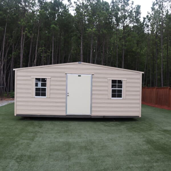 OutdoorOptions Eatonton Georgia 31024 20x10 Tan StandardSeven 1 scaled Storage For Your Life Outdoor Options Sheds