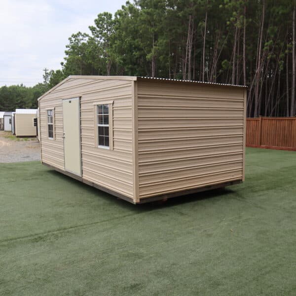 OutdoorOptions Eatonton Georgia 31024 20x10 Tan StandardSeven 11 scaled Storage For Your Life Outdoor Options Sheds