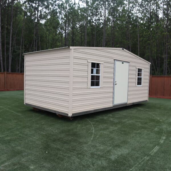 OutdoorOptions Eatonton Georgia 31024 20x10 Tan StandardSeven 4 scaled Storage For Your Life Outdoor Options Sheds
