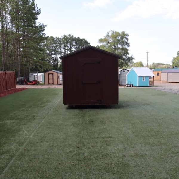 OutdoorOptions Eatonton Georgia 31024 8x8 Brown DogKennel 7 Storage For Your Life Outdoor Options Animal Buildings
