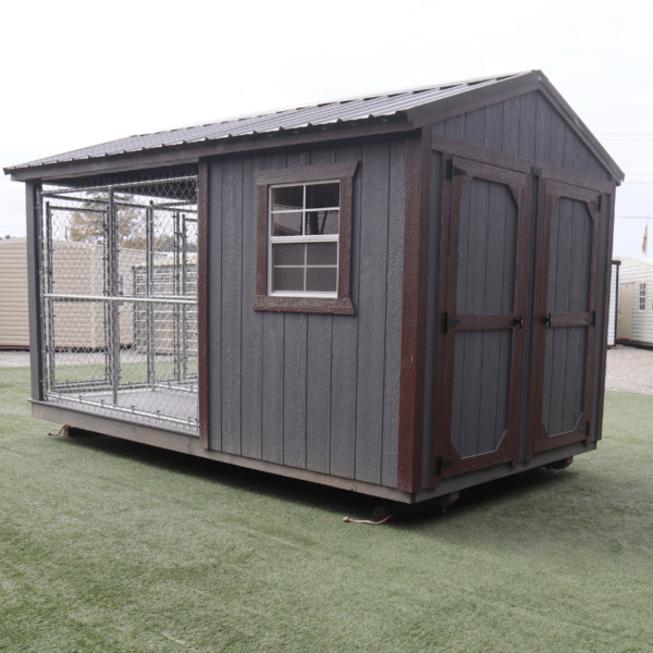 PDK8x14GreyBrwn9224 5 Storage For Your Life Outdoor Options Sheds