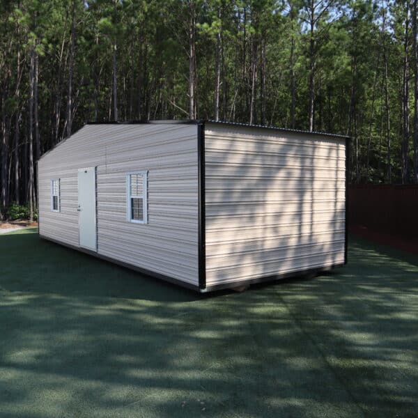 OutdoorOptions Eatonton Georgia 31024 32x12 ClayBlack StandardEight 1 scaled Storage For Your Life Outdoor Options Sheds