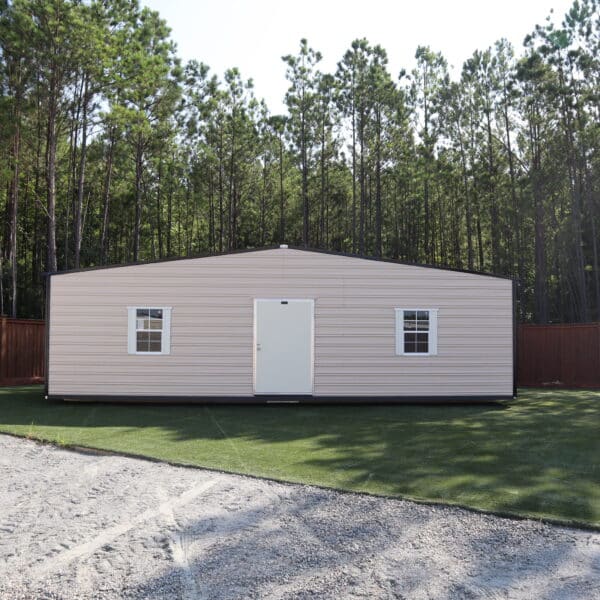OutdoorOptions Eatonton Georgia 31024 32x12 ClayBlack StandardEight 6 scaled Storage For Your Life Outdoor Options Sheds