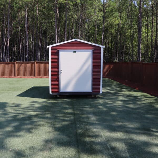 OutdoorOptions Eatonton Georgia 31024 8x12 RedWhite GableSeven 4 scaled Storage For Your Life Outdoor Options Sheds
