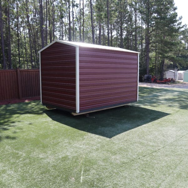 OutdoorOptions Eatonton Georgia 31024 8x12 RedWhite GableSeven 7 scaled Storage For Your Life Outdoor Options Sheds