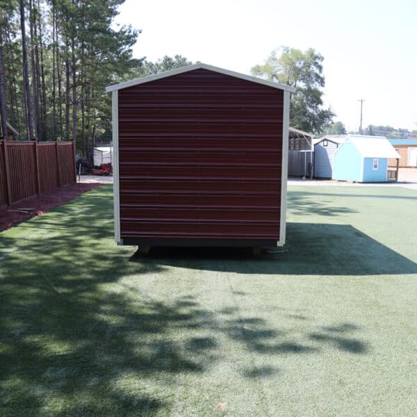 OutdoorOptions Eatonton Georgia 31024 8x12 RedWhite GableSeven 8 scaled Storage For Your Life Outdoor Options Sheds