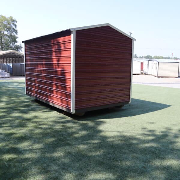 OutdoorOptions Eatonton Georgia 31024 8x12 RedWhite GableSeven 9 scaled Storage For Your Life Outdoor Options Sheds