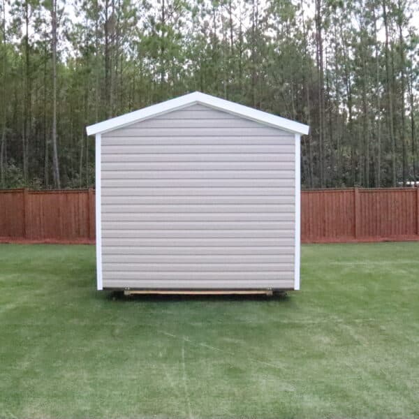 OutdoorOptions Eatonton Georgia 31024 10x16 ClayWhite BoxedEave 6 scaled Storage For Your Life Outdoor Options Sheds