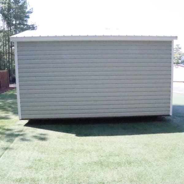OutdoorOptions Eatonton Georgia 31024 12x16 GrayWhite BoxedEave 7 scaled Storage For Your Life Outdoor Options Sheds