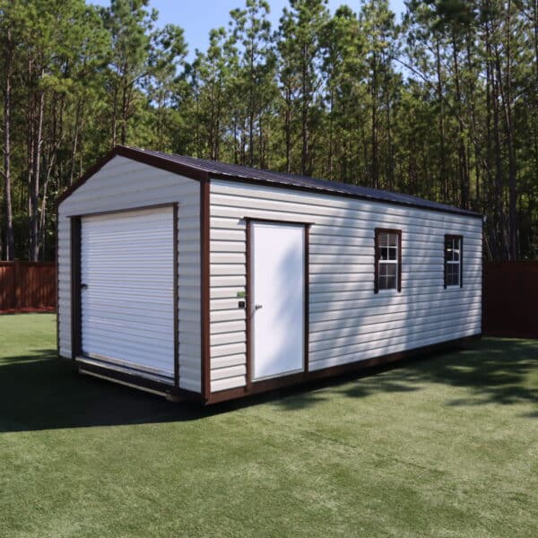 OutdoorOptions Eatonton Georgia 31024 12x24 GrayRed Lapsider 2 scaled Storage For Your Life Outdoor Options Sheds