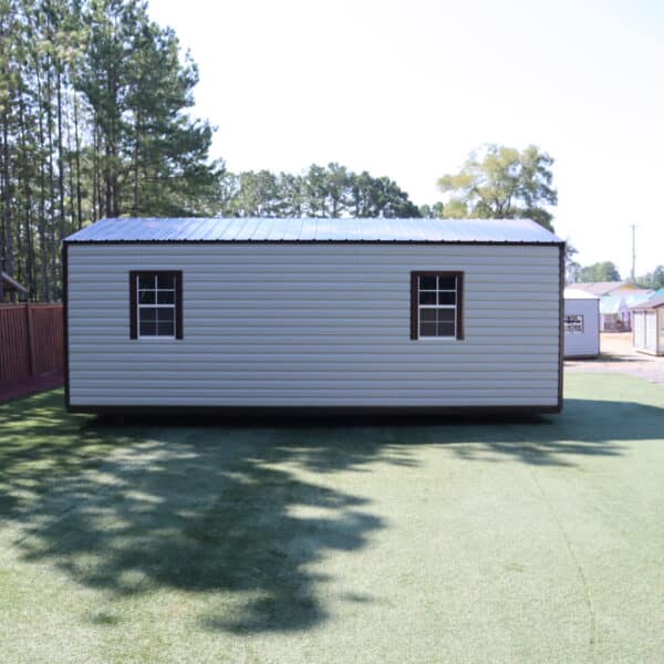 OutdoorOptions Eatonton Georgia 31024 12x24 GrayRed Lapsider 6 scaled Storage For Your Life Outdoor Options Sheds