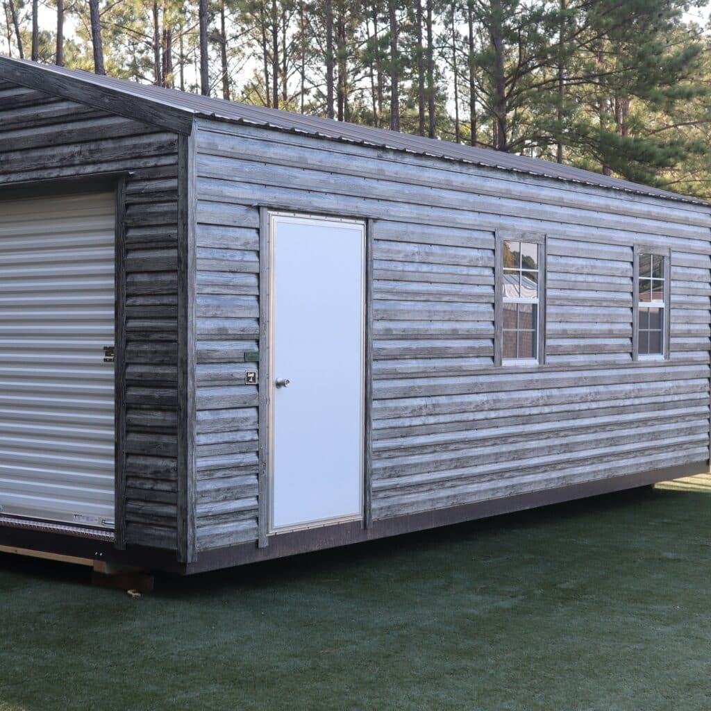 OutdoorOptions Eatonton Georgia 31024 12x24 GrayTembertone Lapsider 6 Storage For Your Life Outdoor Options