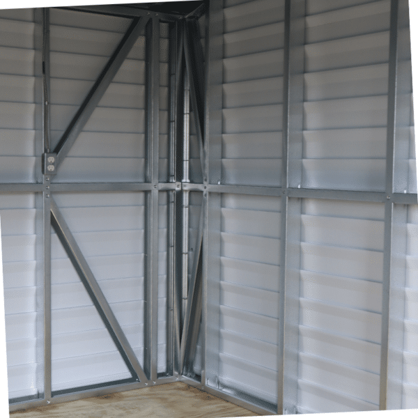 LarkLapsider10x14CreamWht 3 Storage For Your Life Outdoor Options Sheds