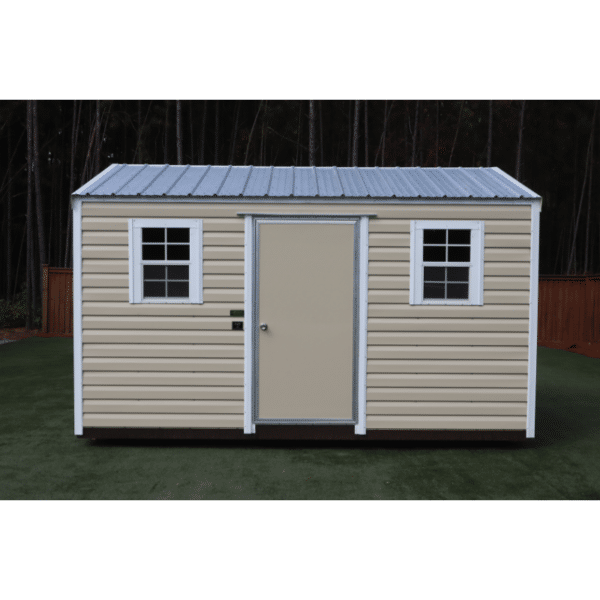 LarkLapsider10x14CreamWht 5 Storage For Your Life Outdoor Options Sheds