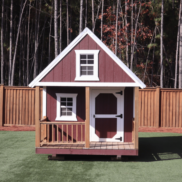 PlayHouse8x12RedWht7522 3 Storage For Your Life Outdoor Options Sheds