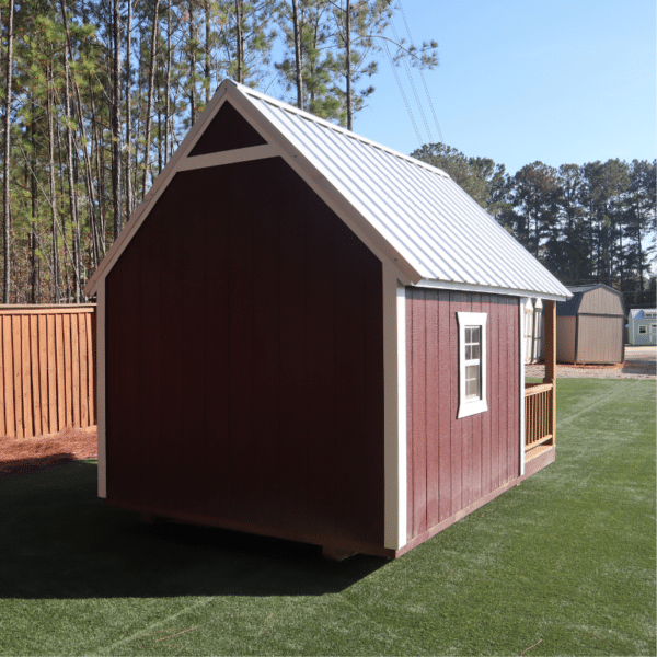 PlayHouse8x12RedWht7522 8 Storage For Your Life Outdoor Options Sheds