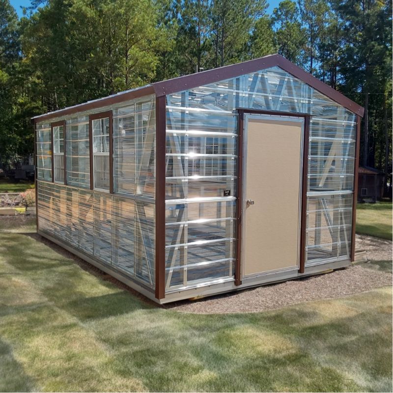 Gordan Green House 10x16 1 Storage For Your Life Outdoor Options